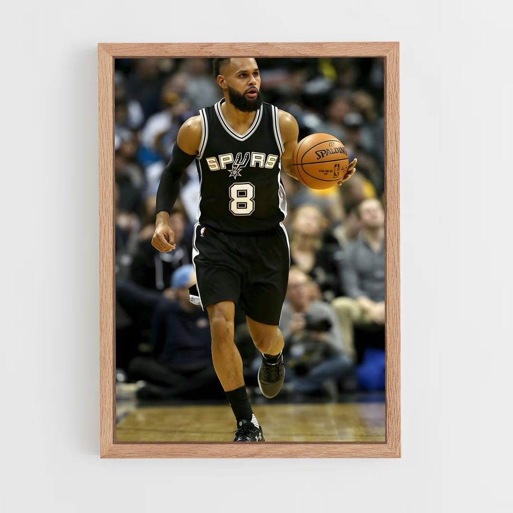 Poster En Course Pour La Victoire – affiche Basketball (vue 4)